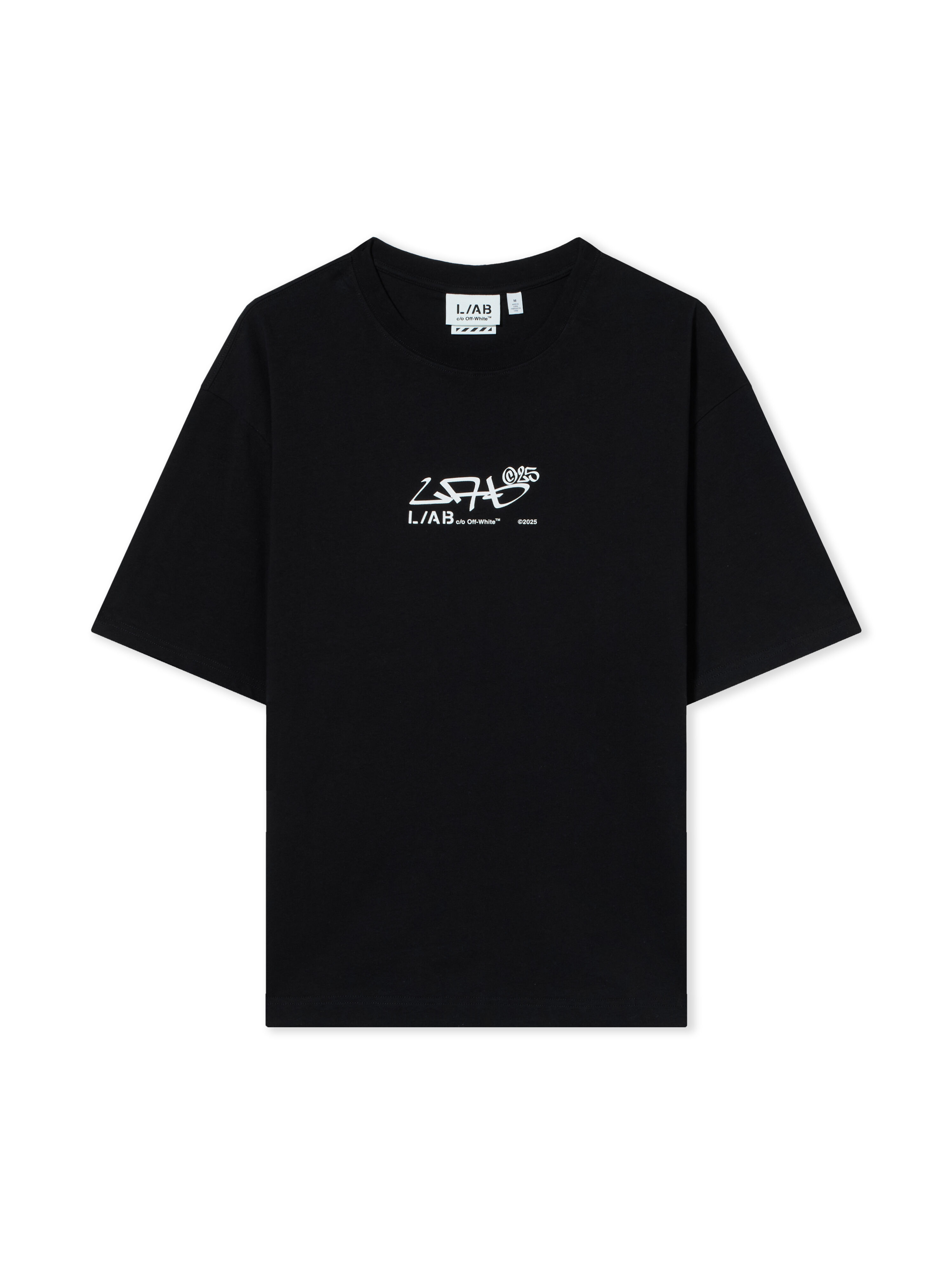 L/AB Graffiti Diagonal T-shirt LAB L/AB Graffiti Diagonal T-shirt BLACK 44LABF26T085