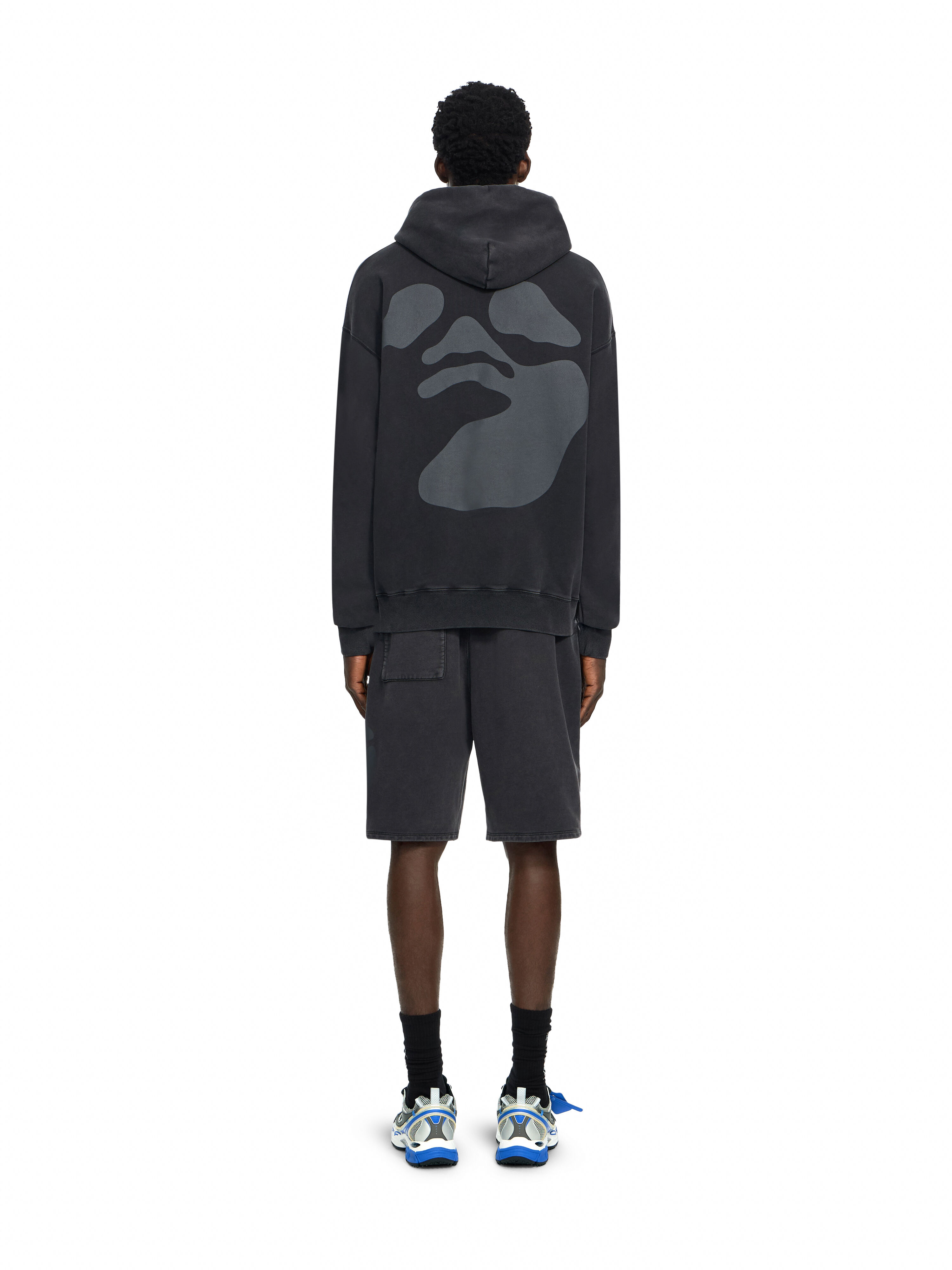 Swimming Face Skate Shorts OFF WHITE Swimming Face Skate Shorts VINTAGE BLACK 44MCI013F26F002