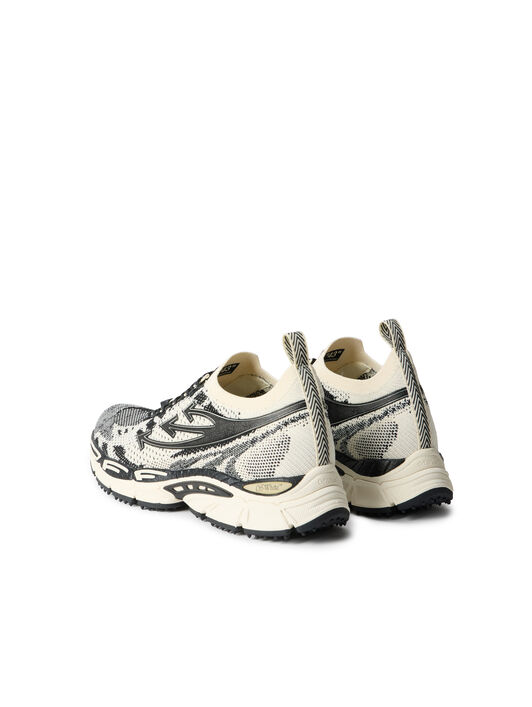 OFF WHITE Sneakers Be Right Back Knit SAND - BLACK OMIA2AOS26FAB001