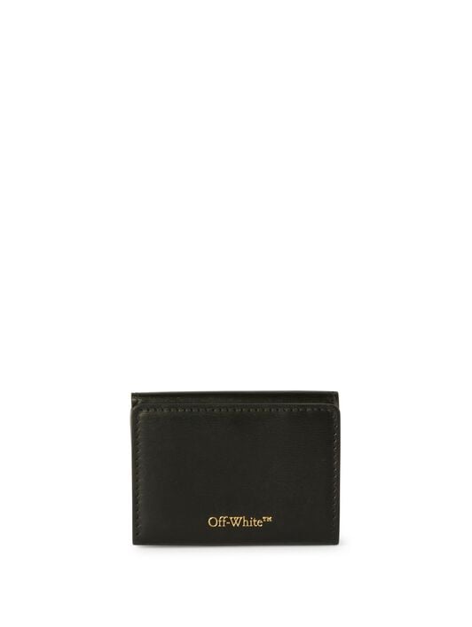 Jitney Kompaktes Mini-Portemonnaie OFF WHITE Jitney Kompaktes Mini-Portemonnaie SCHWARZ OWNC060F23LEA001