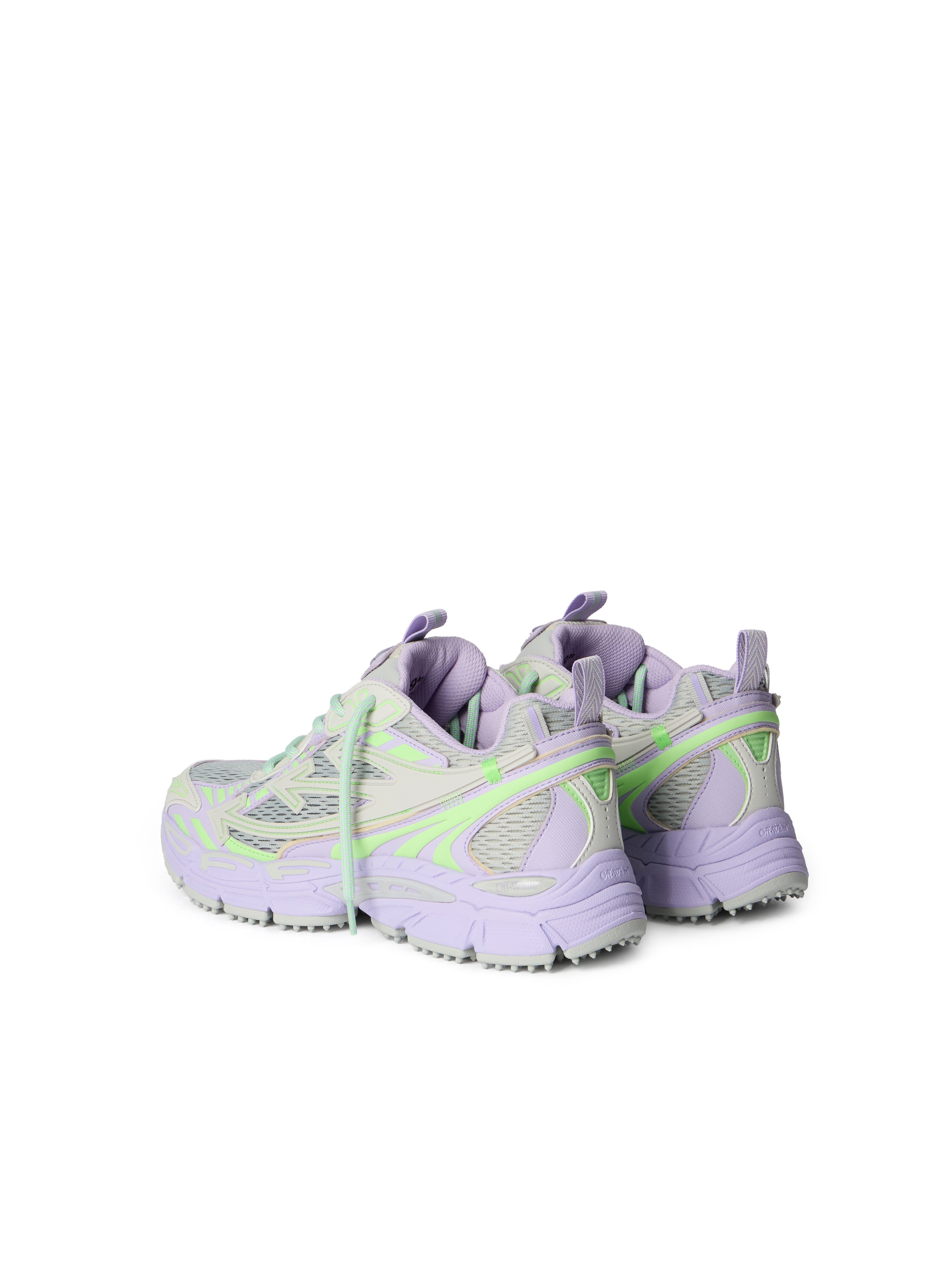 OFF WHITE Be Right Back Sneakers GREY - LAVANDER OWIA289F25FAB001