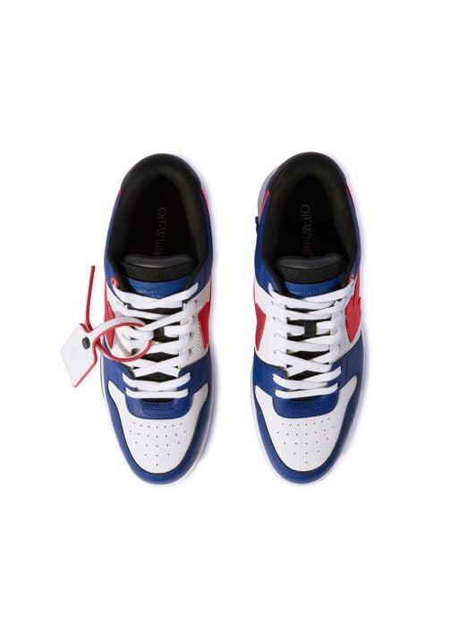 Out Of Office Basket Leather OFF WHITE Out Of Office Basket Leather BLUE OMIA189F24LEA00D