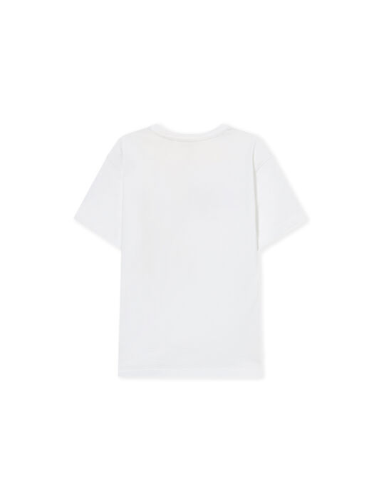 OFF WHITE Big Bookish Splat Ink Tee S/S WHITE 44BAA002S26J002