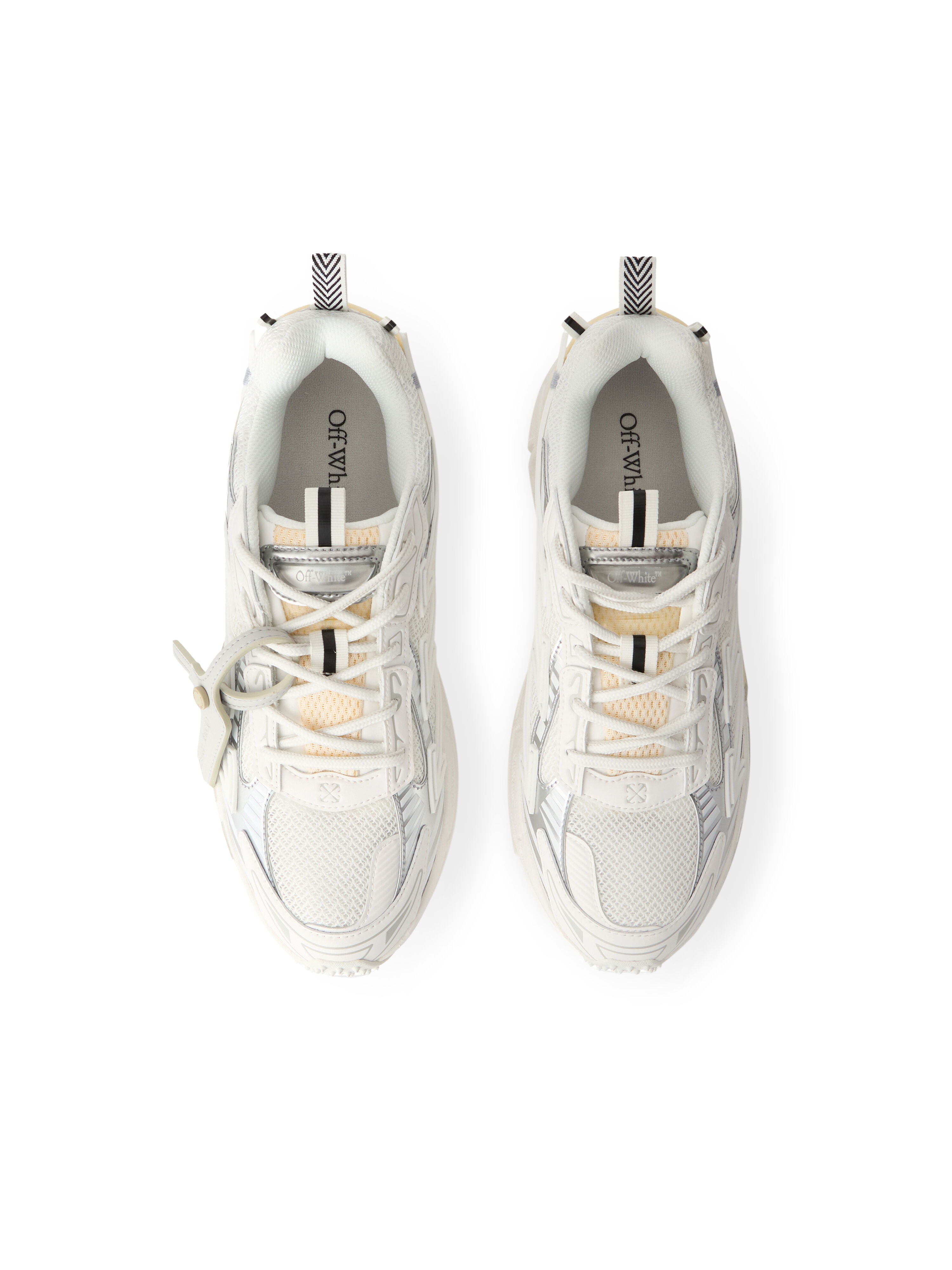 OFF WHITE Be Right Back Sneakers WHITE - WHITE OWIA289C99FAB001