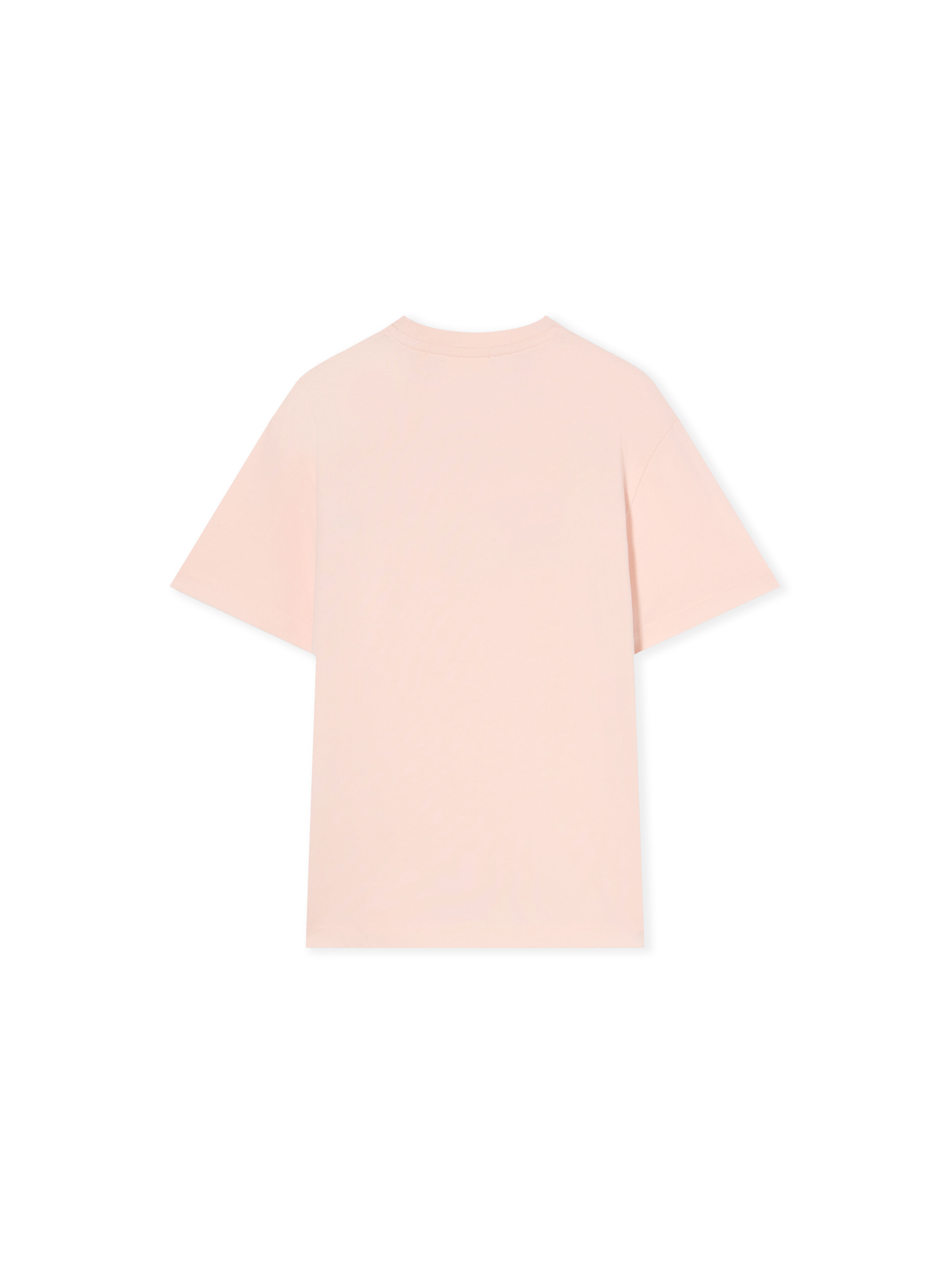 OFF WHITE Big Bookish Puff Logo T-Shirt SOFT PINK - BLUE OGAA001F25JER001