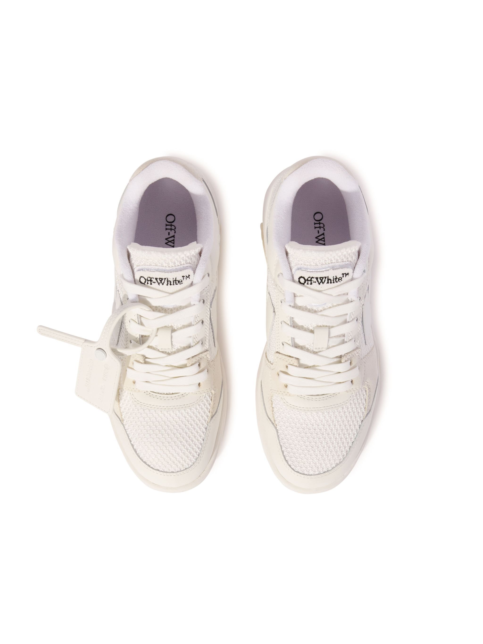 OFF WHITE Weisse Enge Out Of Office Sneaker WEISS OWIA276C99LEA002