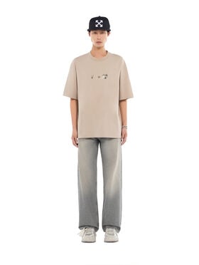OFF WHITE Spices Arrow Skate T-Shirt STRING 44MAA120F26J00D