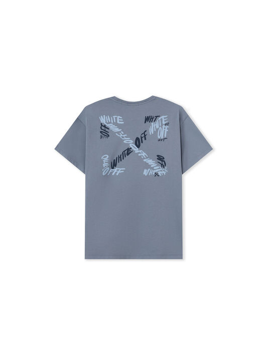 Arrow Writings Oversized T-Shirt OFF WHITE Arrow Writings Oversized T-Shirt FLINT STONE 44BAA019F26J006