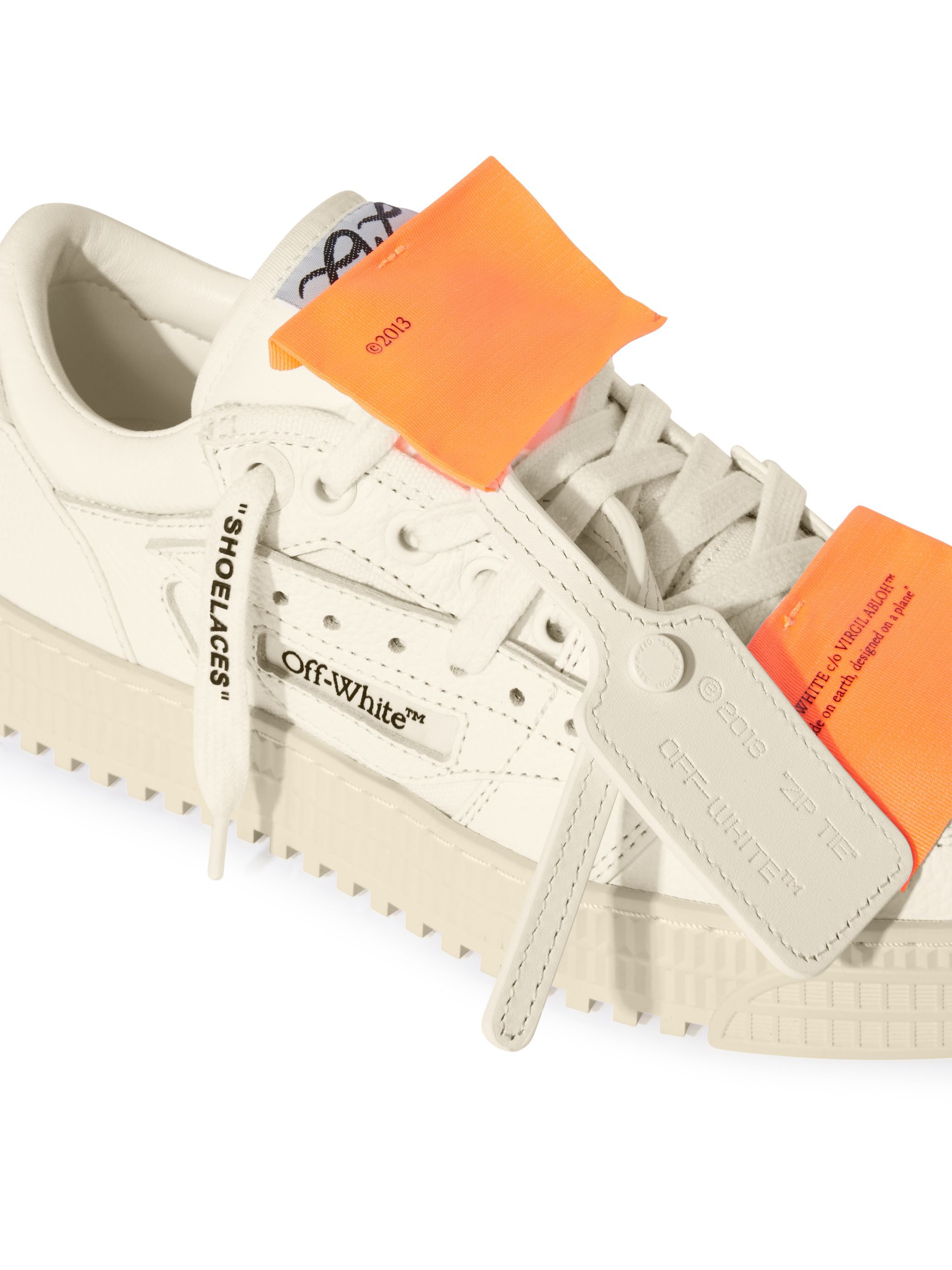 OFF WHITE White/Orange Low 3.0 Off Court WHITE OWIA28EC99LEA001