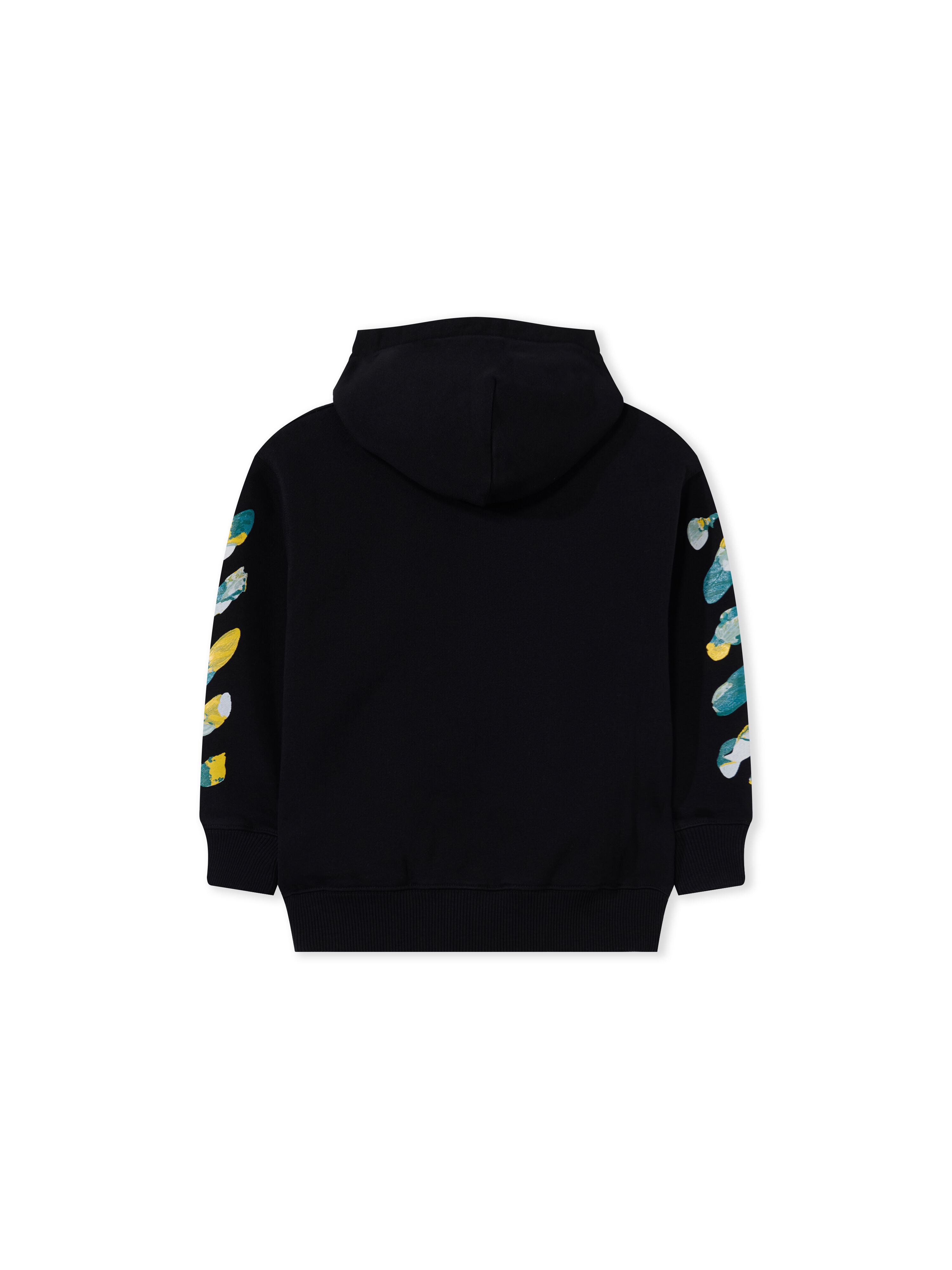 Diag Acrylic Hoodie OFF WHITE Diag Acrylic Hoodie BLACK 44BBB001F26F003