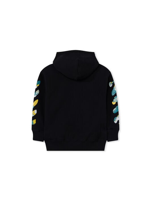 Diag Acrylic Hoodie OFF WHITE Diag Acrylic Hoodie BLACK 44BBB001F26F003