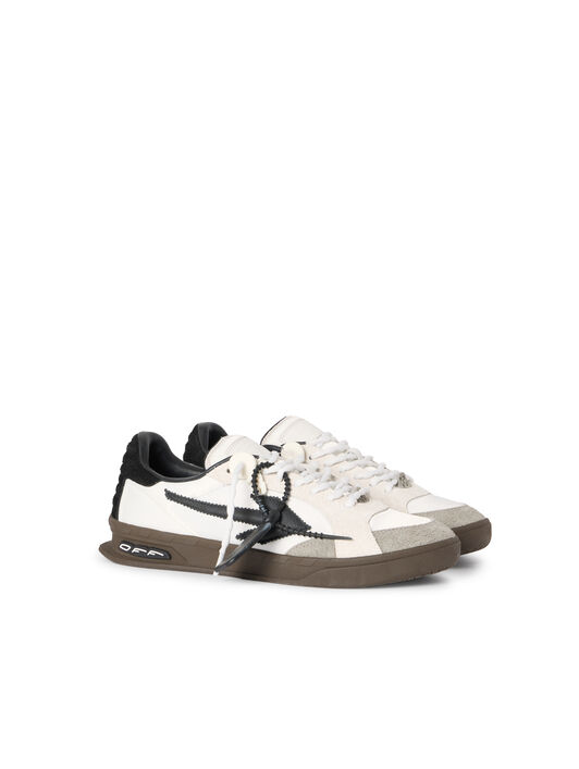 OFF WHITE New Slim Sneakers WHITE - BLACK OMIA2ALS26FAB002
