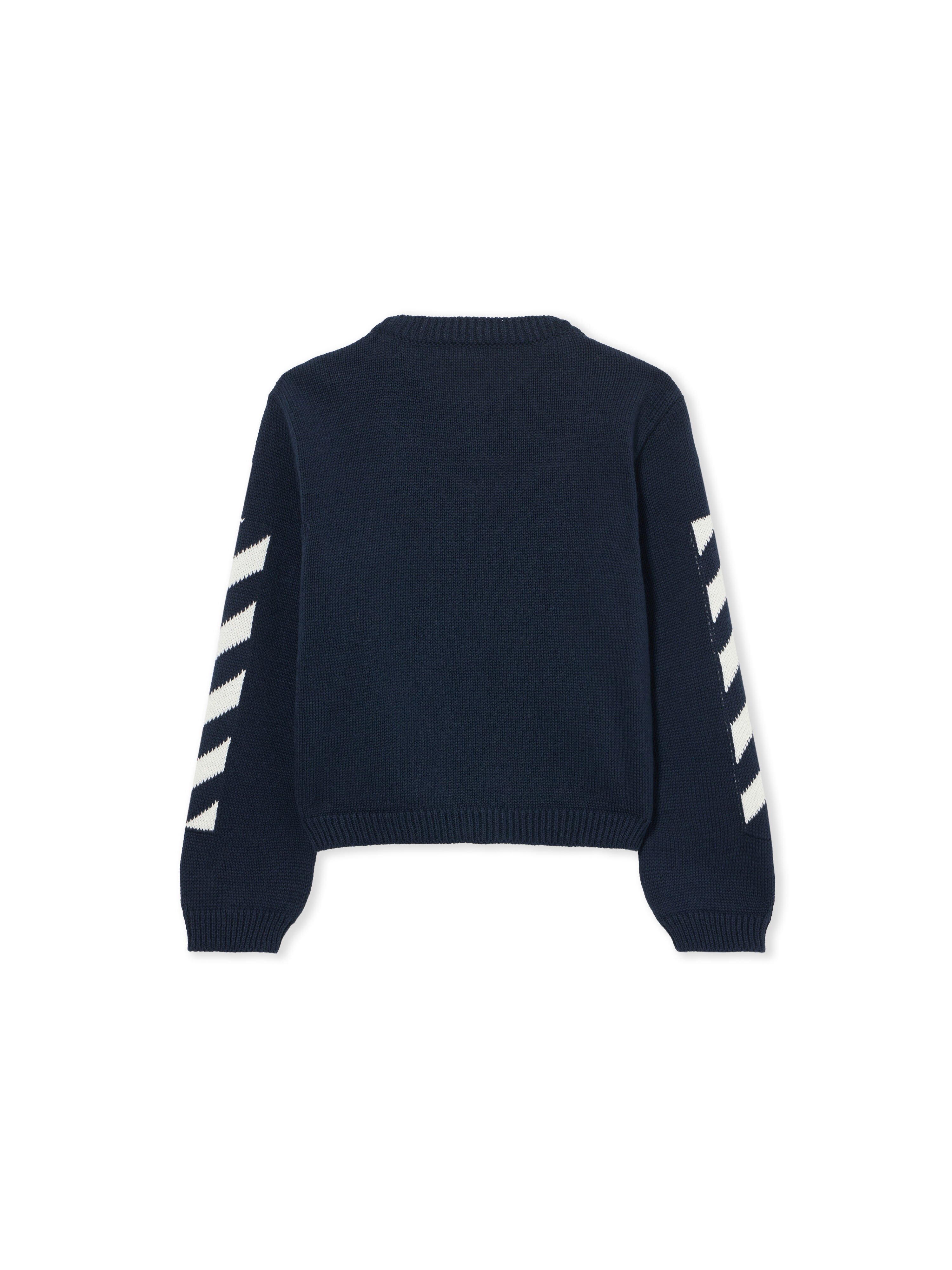 OFF WHITE Bookish Diagonal Cardigan SEABORNE 44BXK001S26K001