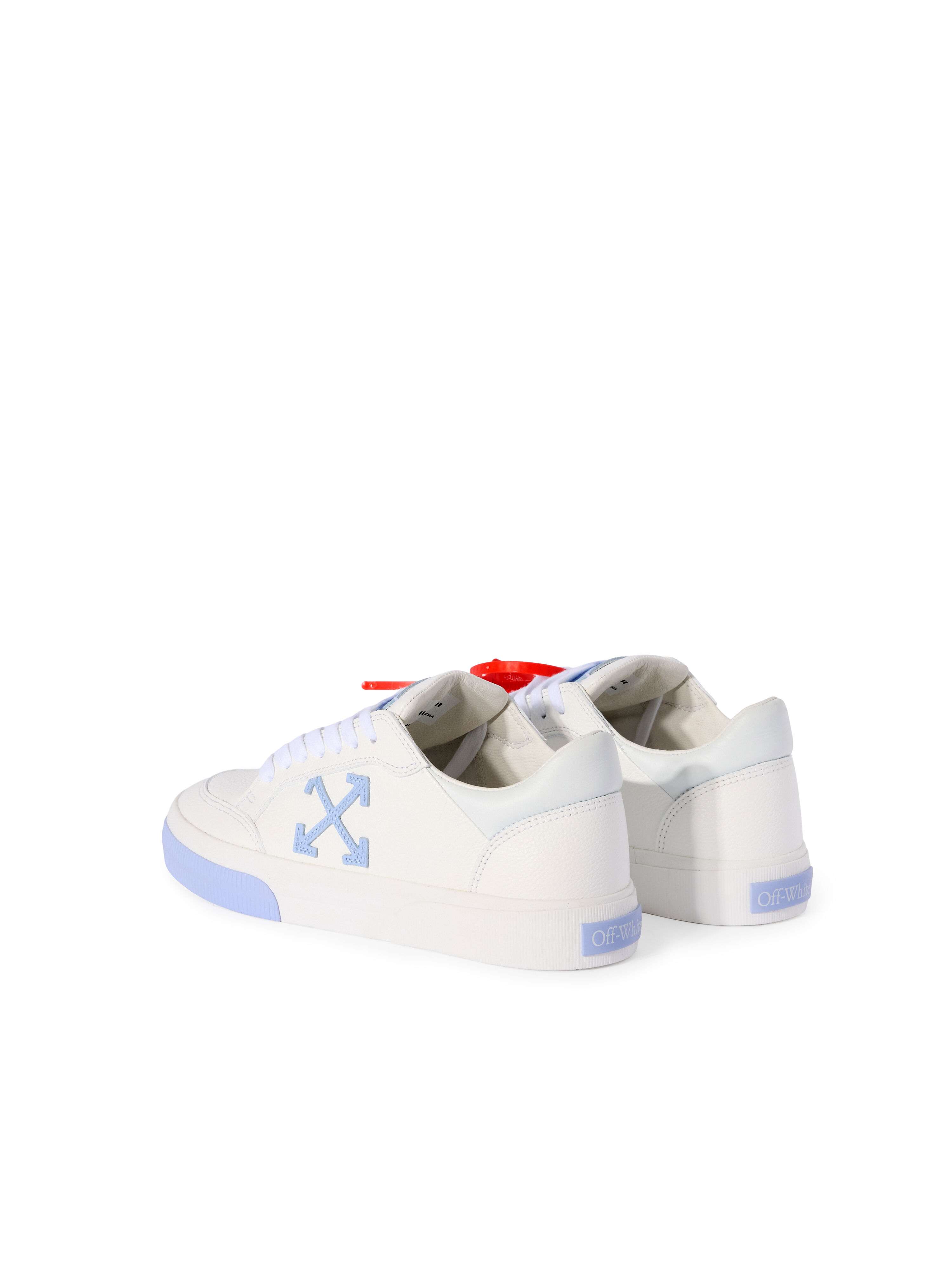 OFF WHITE Vulc Low Sneakers WHITE - LIGHT BLUE OWIA288F25LEA001