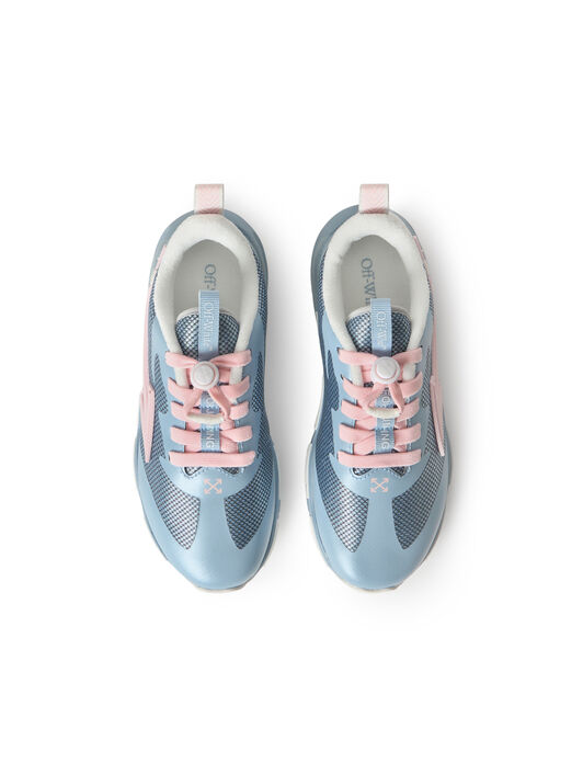 OFF WHITE "For Jumping" Sneakers LIGHT BLUE - SOFT PINK OGIA008S26FAB001