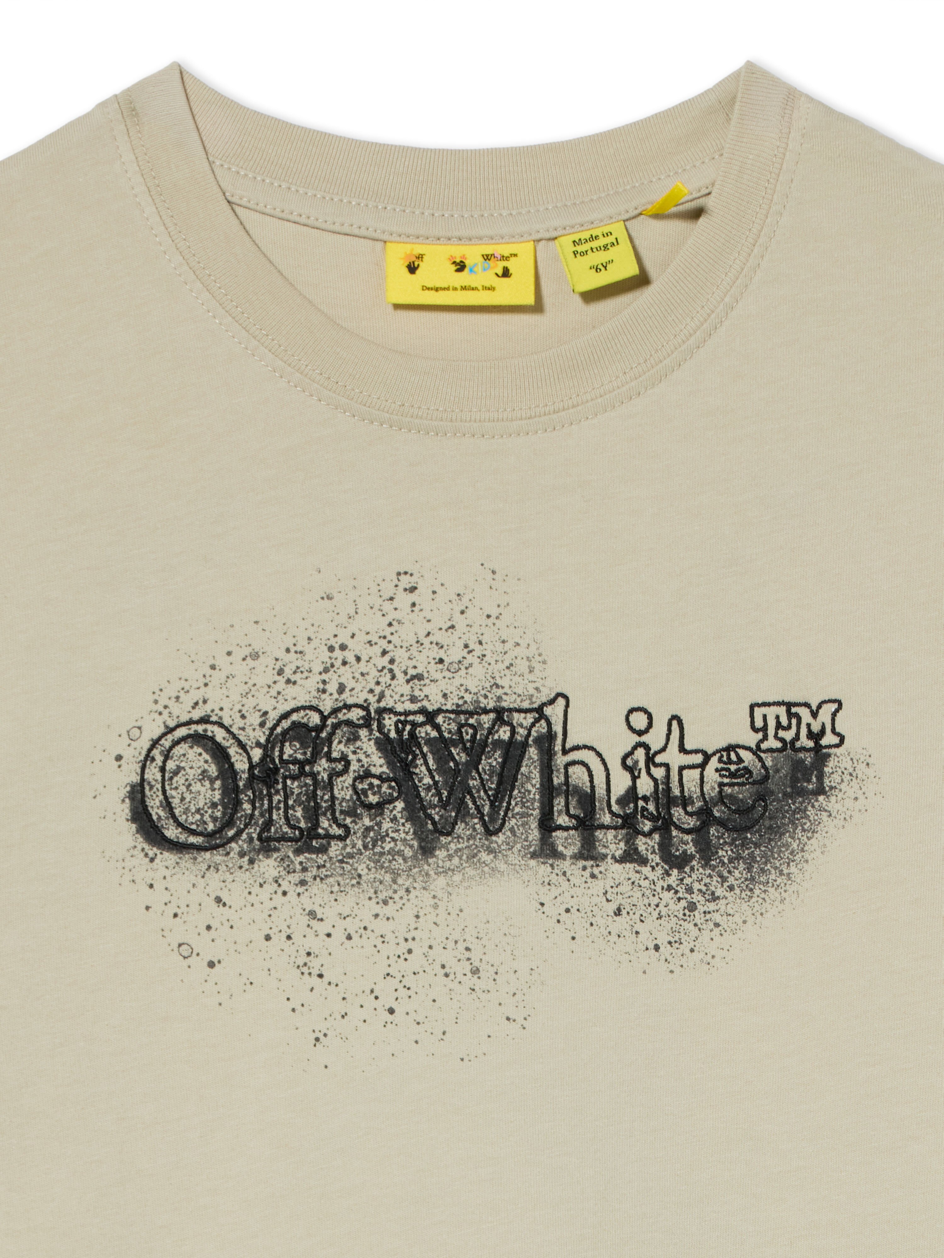 Spray Arrow Short Sleeve T-Shirt OFF WHITE Spray Arrow Short Sleeve T-Shirt ABBEY STONE 44BAA002F26J00E