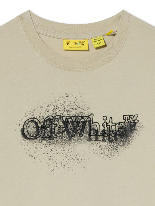 Spray Arrow Short Sleeve T-Shirt OFF WHITE Spray Arrow Short Sleeve T-Shirt ABBEY STONE 44BAA002F26J00E