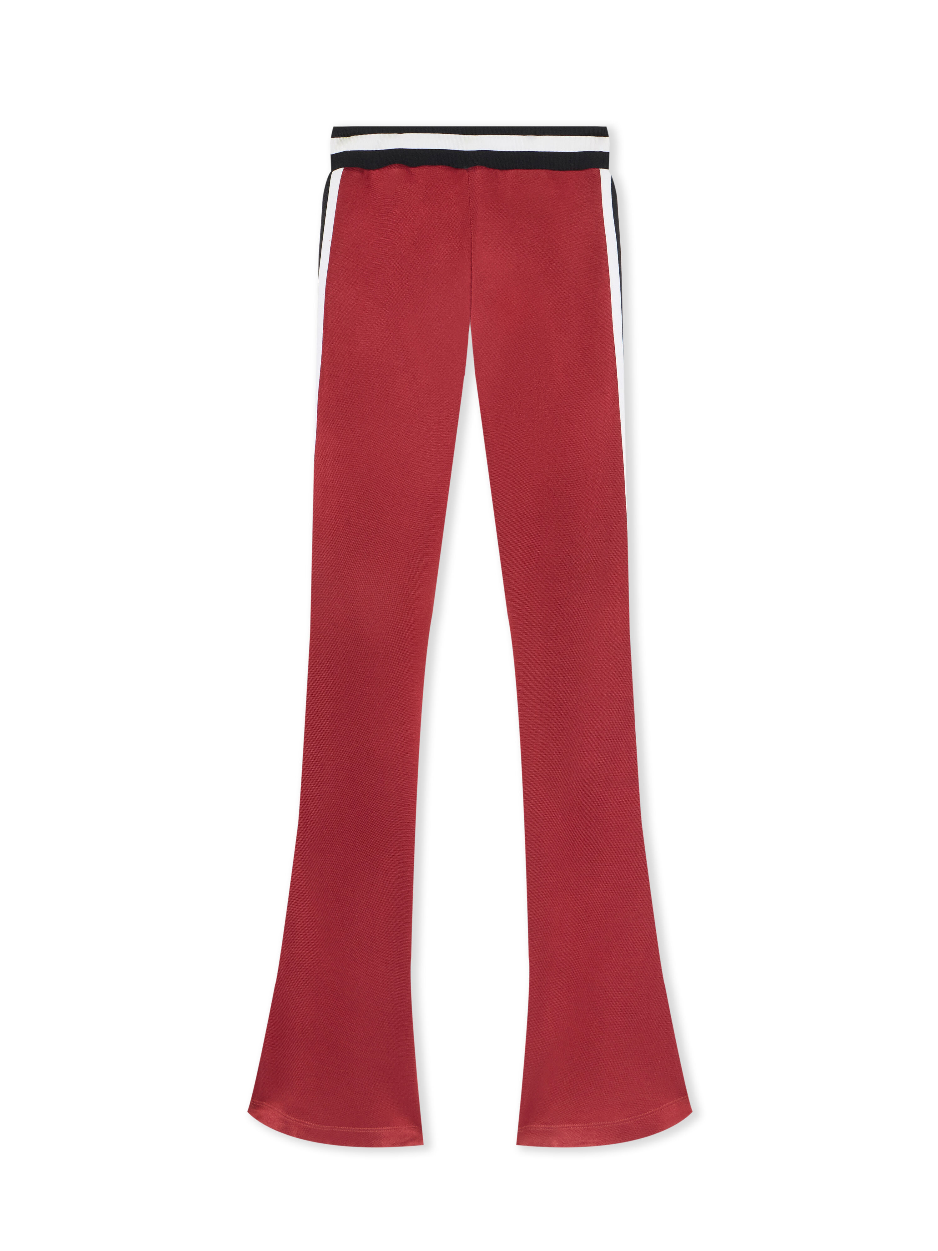 OFF WHITE Track Serena Slim Pants RED DAHLIA-BLUEBIRD OWCJ007F25JER001