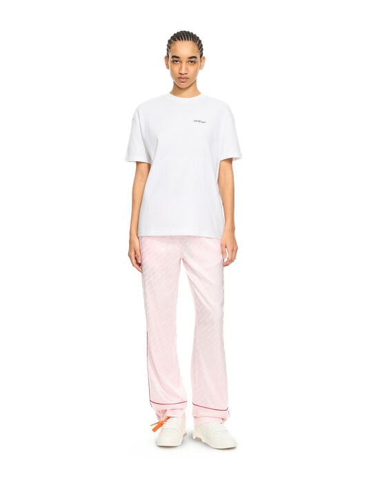 OFF WHITE Arrow Glowing Flower Reg Tee White-Night Sky 2AA089S26JER002