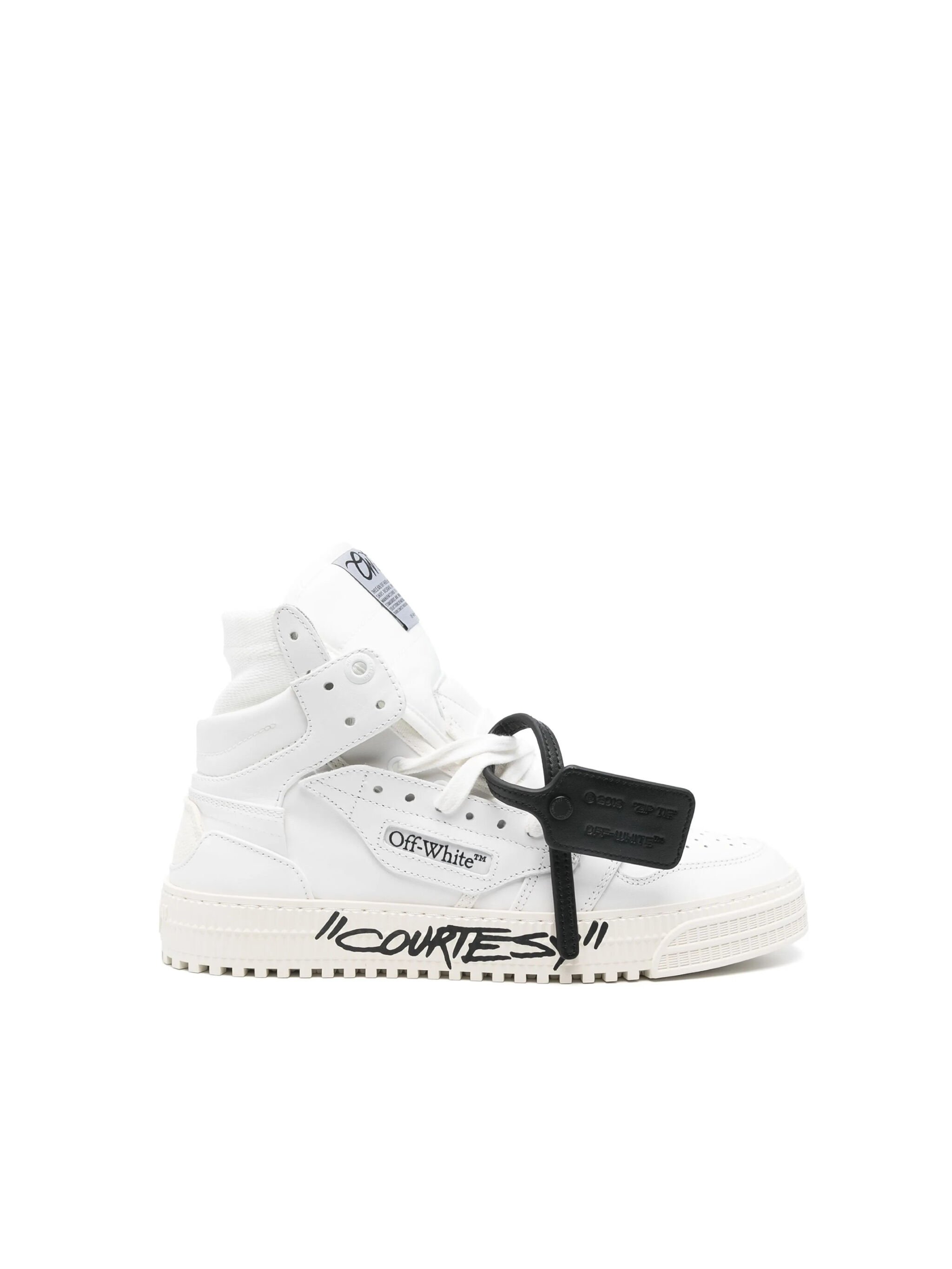 OFF WHITE White/Black 3.0 Off Court "Courtesy" WHITE OMIA065C99LEA007