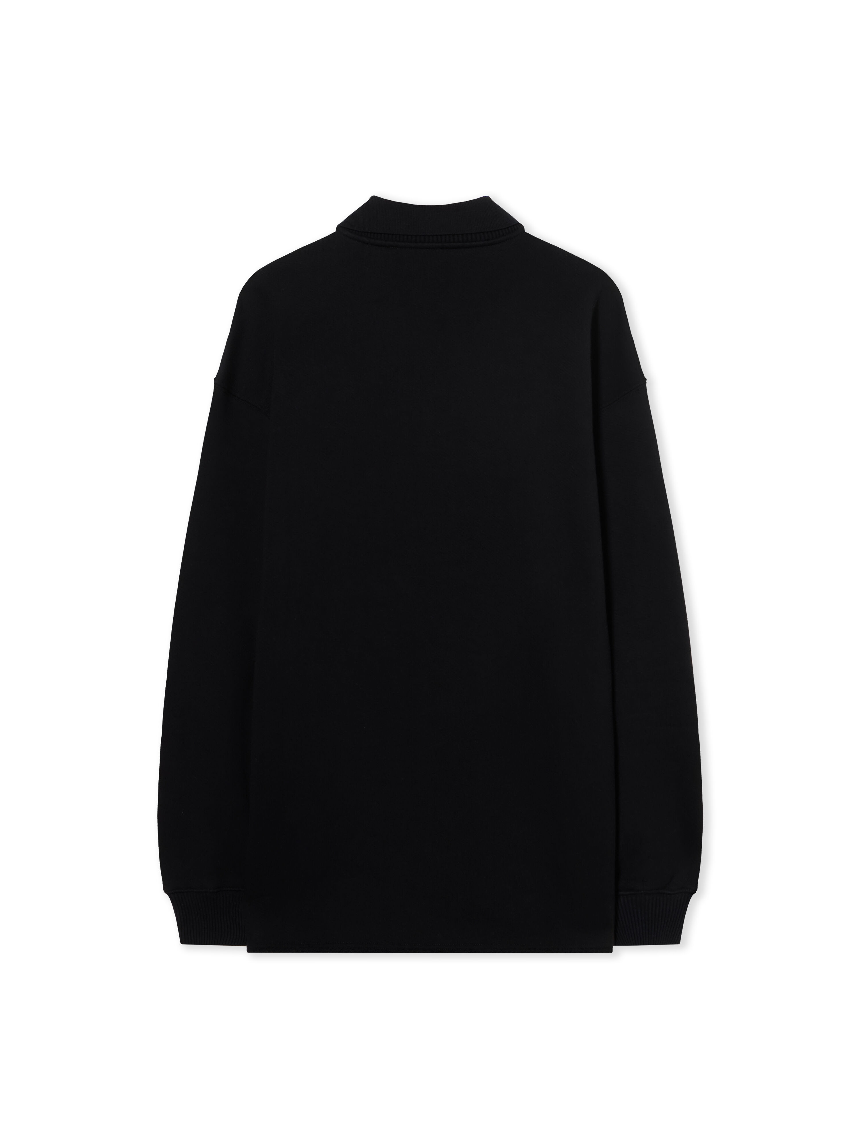 OFF WHITE Sporty Polo Sweatdress BLACK-RED DAHLIA OWDF002F25FLE001