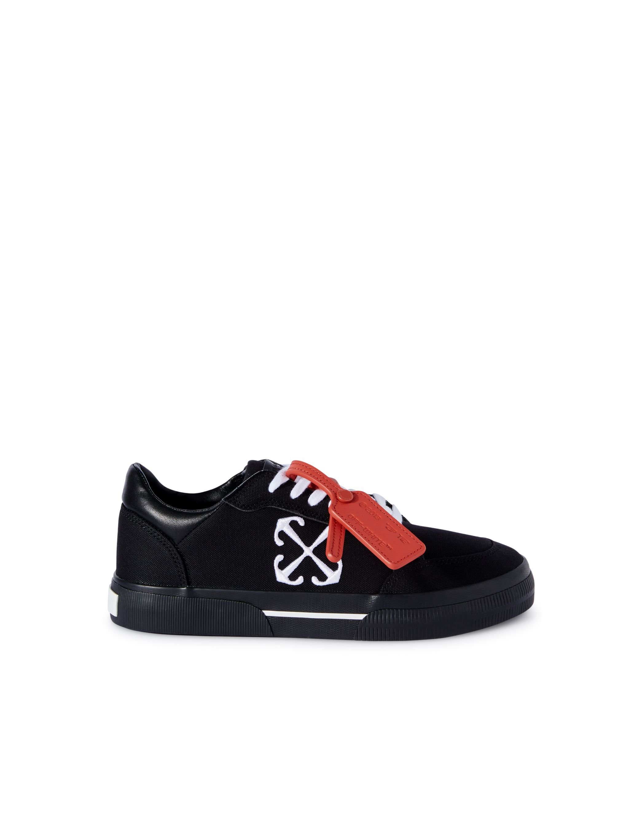 OFF WHITE Black/White Canvas Vulcanized BLACK OWIA288C99FAB001