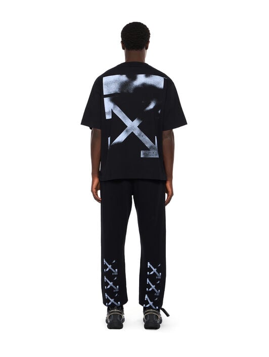 Stencil Arrow Sweatpants OFF WHITE Stencil Arrow Sweatpants BLACK - CLOUDY OMCH057F25FLE003