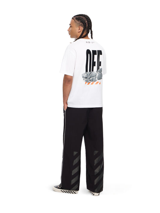 LAB L/AB Off Active Duct Tape T-Shirt WHITE 44LABF26T082