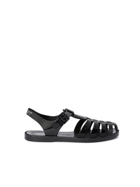 OFF WHITE Black Arrow Pvc Sandals BLACK OWIH05CS25LEA001