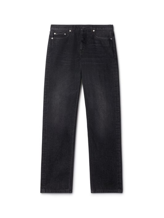 OFF WHITE Vintage Black Arrow Tapered Jeans BLACK OMYA175C99DEN001