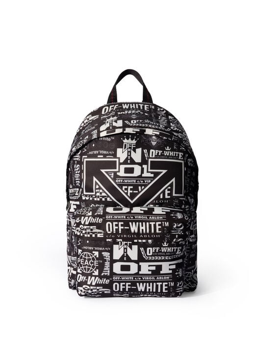 Heritage Multilogo Backpack OFF WHITE Heritage Multilogo Backpack WHITE SNOW - NO COLOR OMNB123F25FAB002
