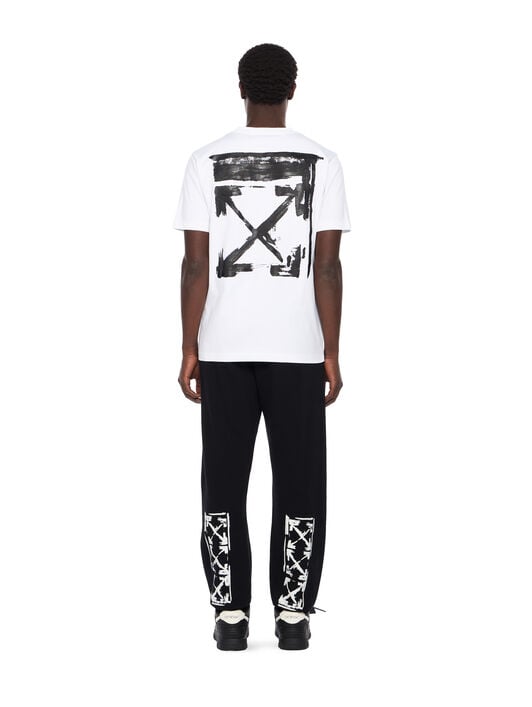 Ink Arrow Slim Logo Tee OFF WHITE Ink Arrow Slim Logo Tee WHITE - BLACK OMAA027F25JER007