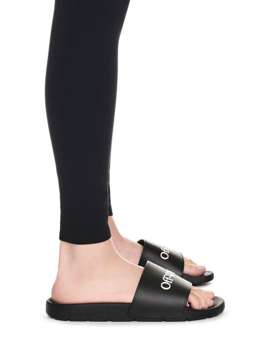 OFF WHITE Black Bookish Sliders BLACK OWIU001C99MAT001