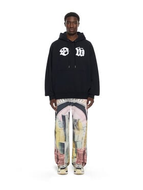 OFF WHITE Palace Arrow Skate Hoodie BLACK 44MBB085Z26F001