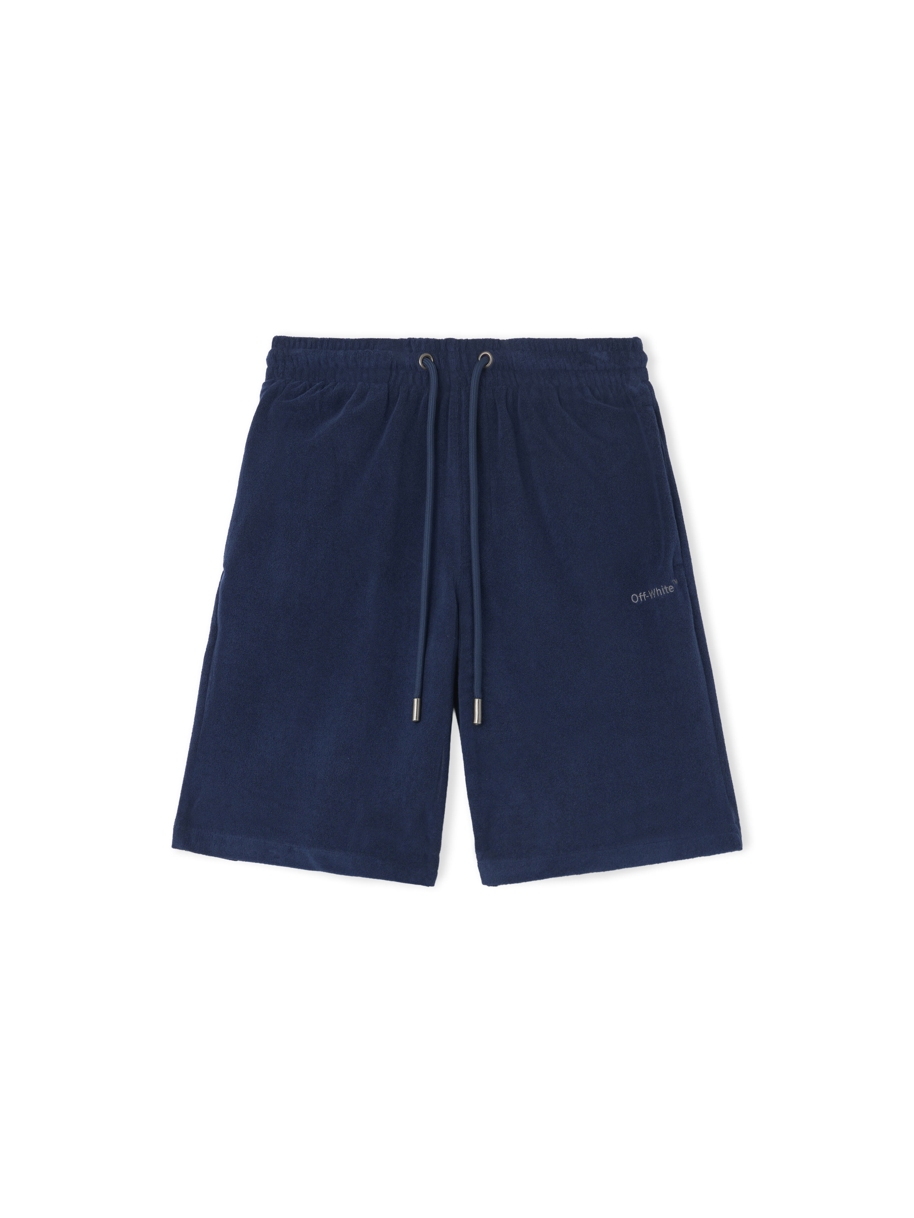 Towel Terry Shorts OFF WHITE Towel Terry Shorts MARINE 44MKB074F5002