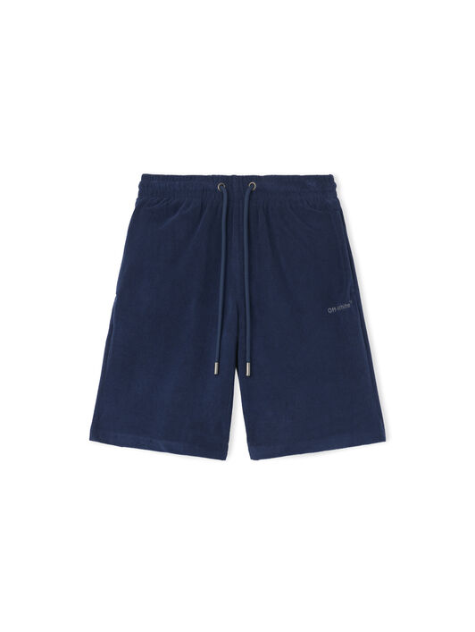 Towel Terry Shorts OFF WHITE Towel Terry Shorts MARINE 44MKB074F5002