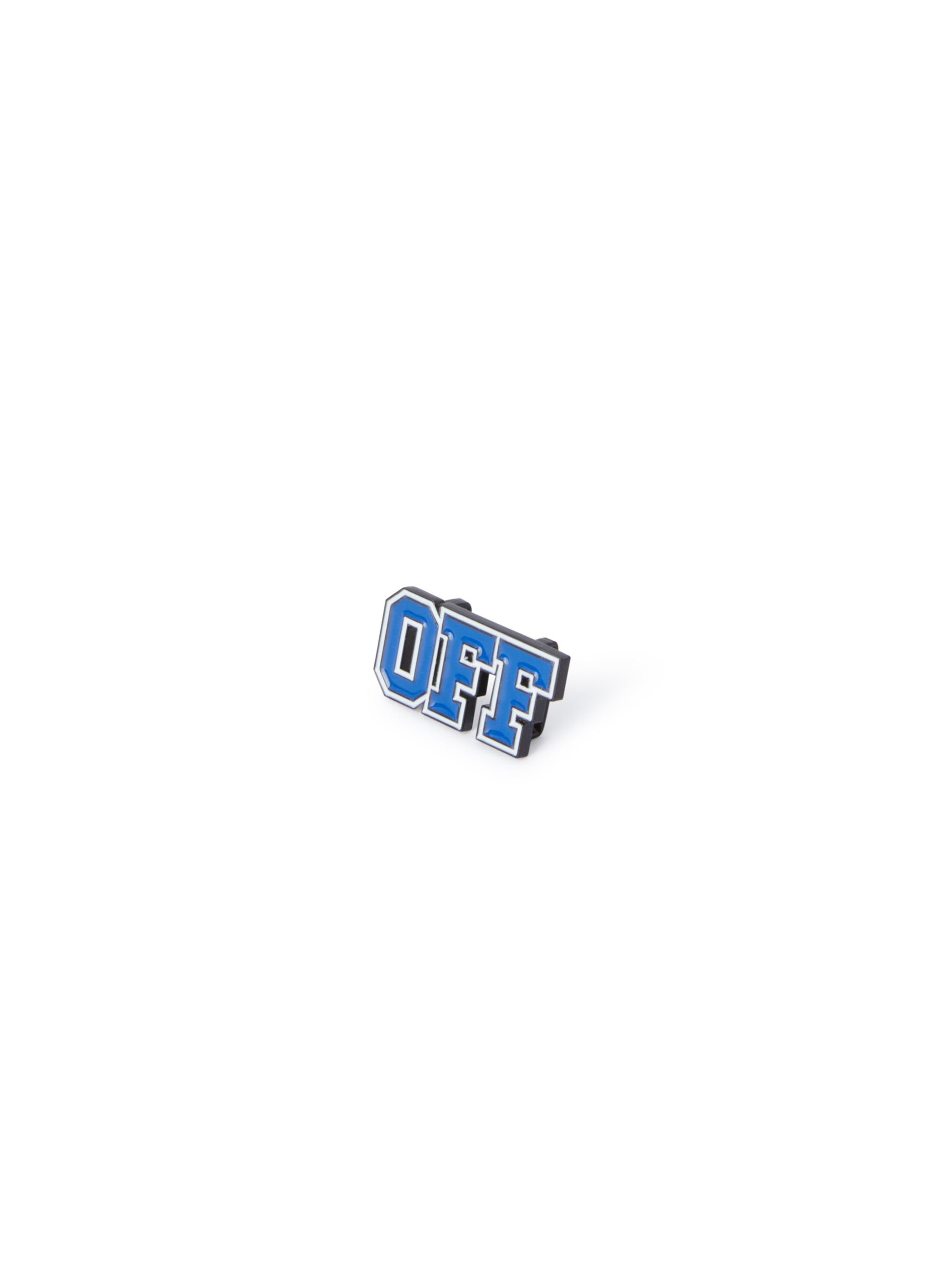 OFF WHITE Blue/White Off Dubrae Charm BLUE OMZF001T25MET00A