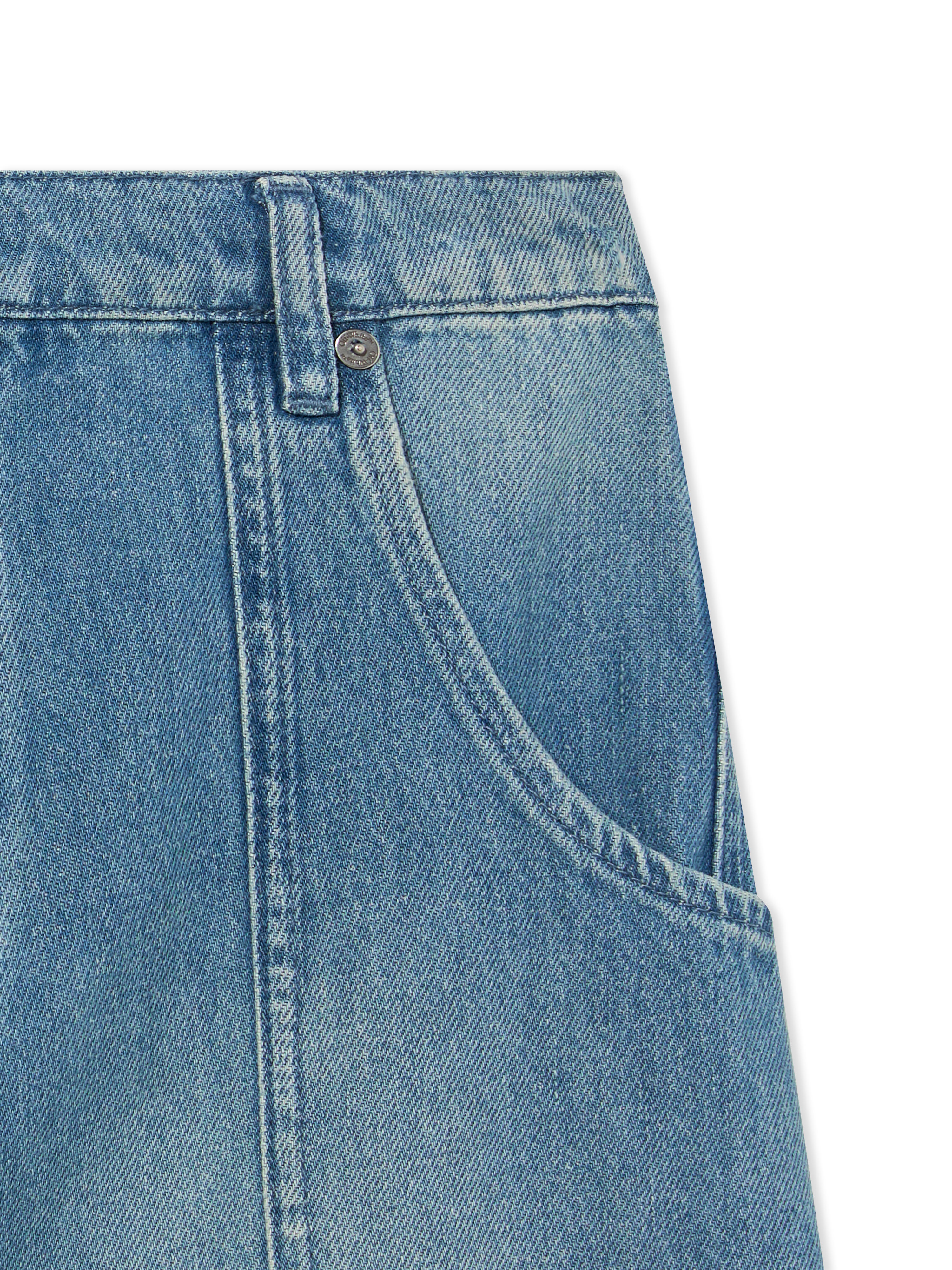 Arrow Label Denim Cargo Pant OFF WHITE Arrow Label Denim Cargo Pant SAND BLUE 44BYB003F26D001