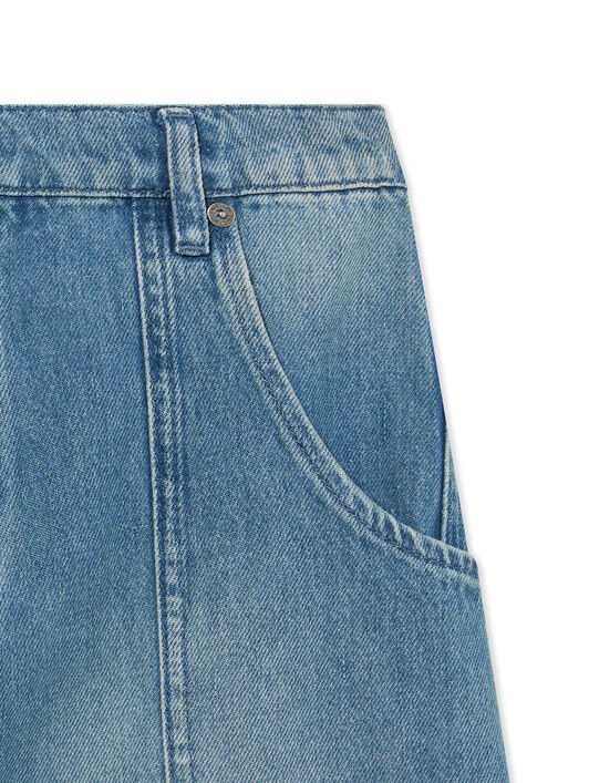 Arrow Label Denim Cargo Pant OFF WHITE Arrow Label Denim Cargo Pant SAND BLUE 44BYB003F26D001