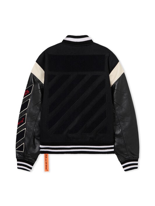 L/AB Varsity Jacket LAB L/AB Varsity Jacket BLACK 44LABF26O106