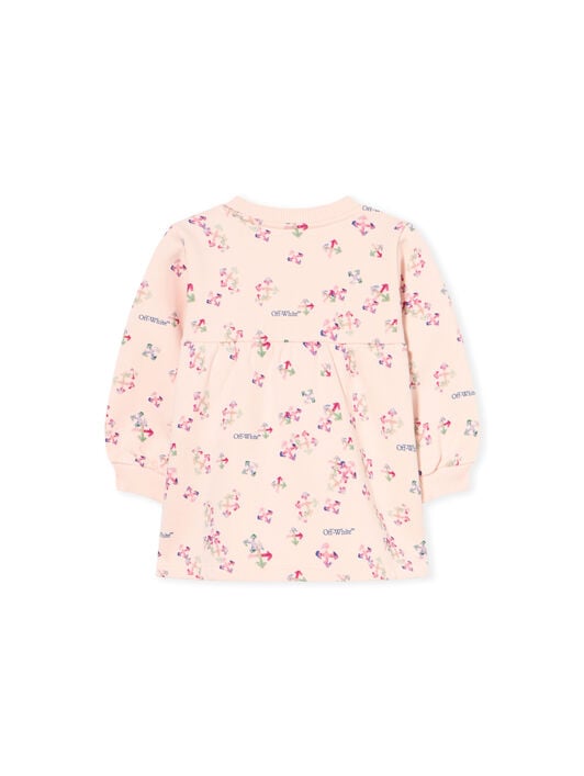 OFF WHITE Aop Arrow Dress SOFT PINK - MULTICOLOR OGX7012F25FLE002