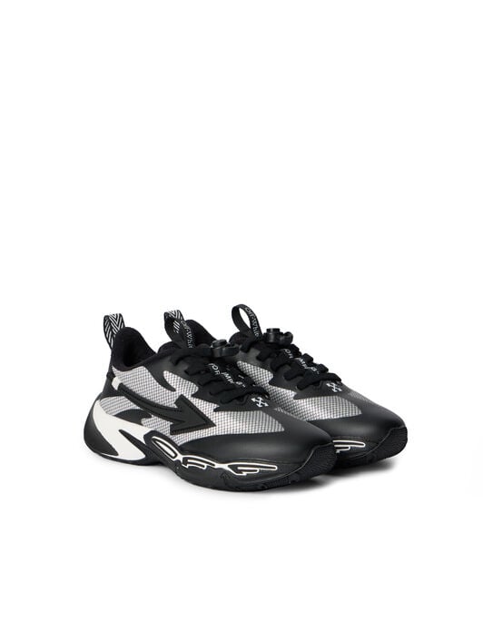 For Jumping Sneakers OFF WHITE For Jumping Sneakers WHITE - BLACK OBIA013F25FAB001