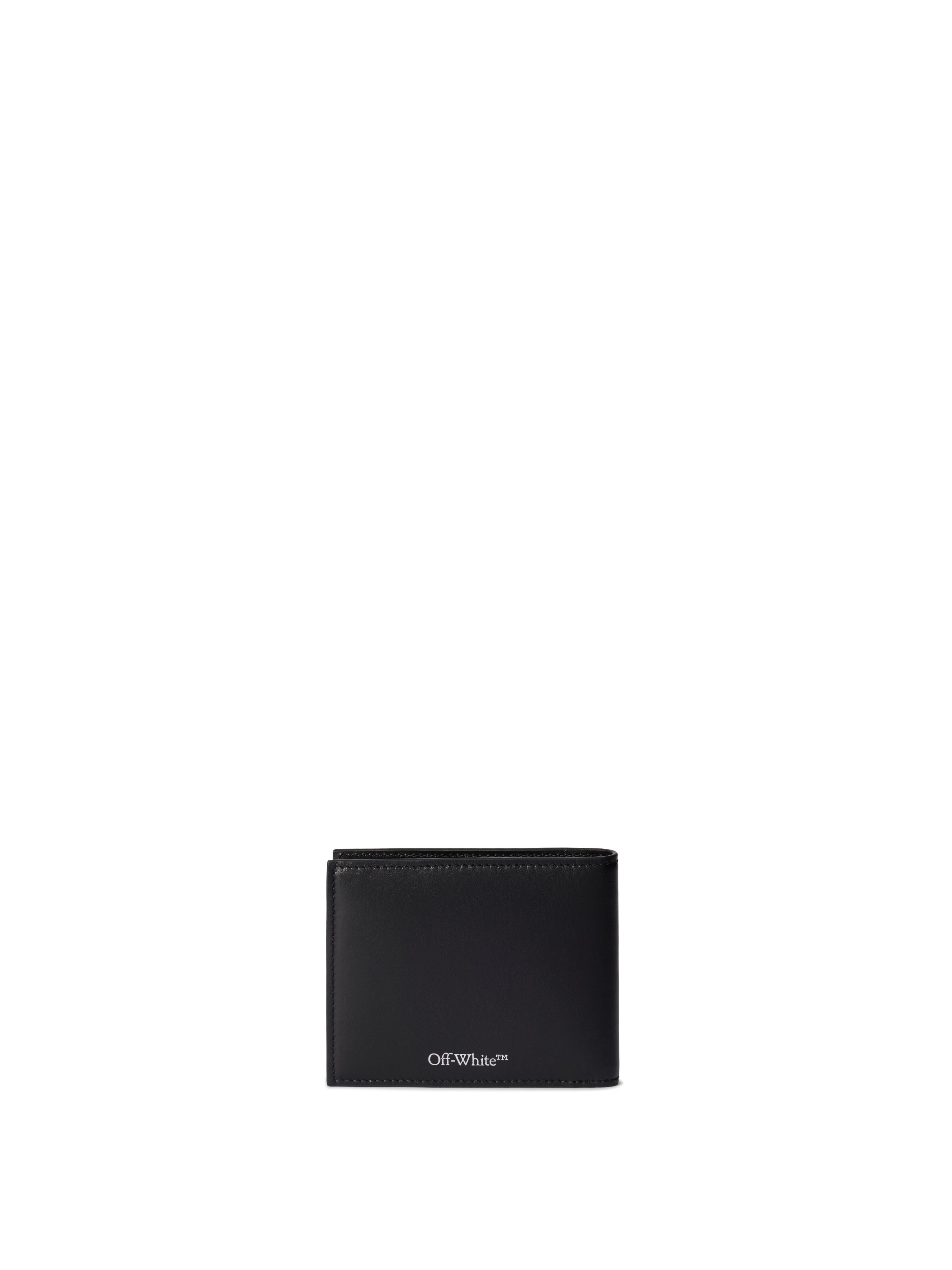 OFF WHITE Bookish Bifold Wallet BLACK - WHITE OMNC085C99LEA001