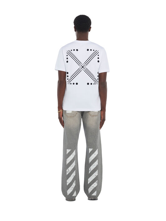 Dotted Arrow Regular T-Shirt OFF WHITE Dotted Arrow Regular T-Shirt WHITE 44MAA16MG26J003
