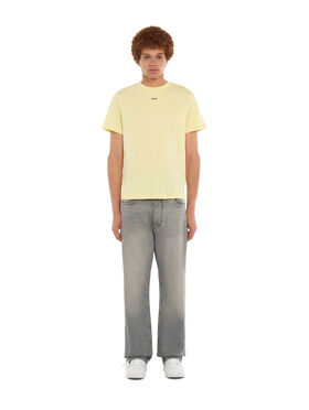 OFF WHITE Off Stamp Slim T-Shirt LEMONADE 44OWOS26T002