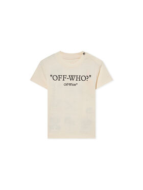 Multilogo T-Shirt OFF WHITE Multilogo T-Shirt EGRET 44BXB001F26J002