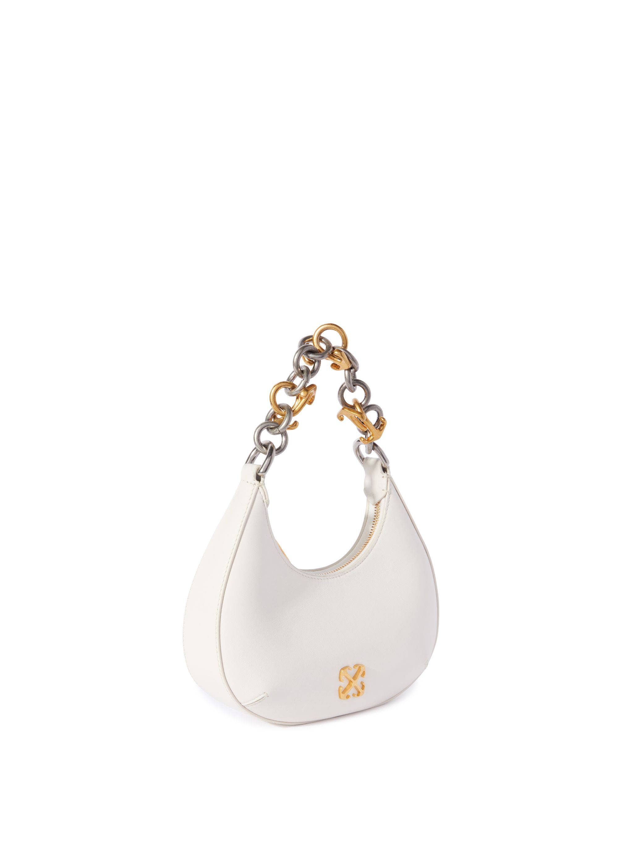 OFF WHITE White Hemisphere Shoulder Bag WHITE OWNN184C99LEA001
