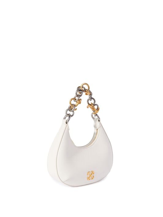 White Hemisphere Shoulder Bag OFF WHITE White Hemisphere Shoulder Bag WHITE OWNN184C99LEA001