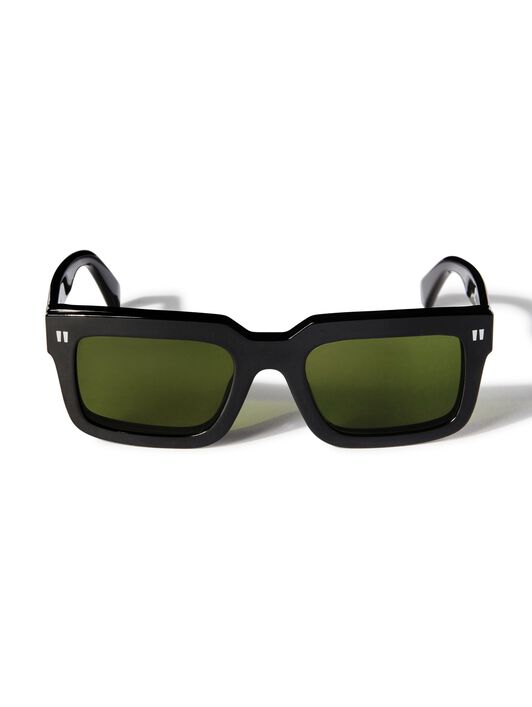OFF WHITE Occhiali Da Sole Clip-On 2 Nero/Verde NERO OERI130C99PLA001