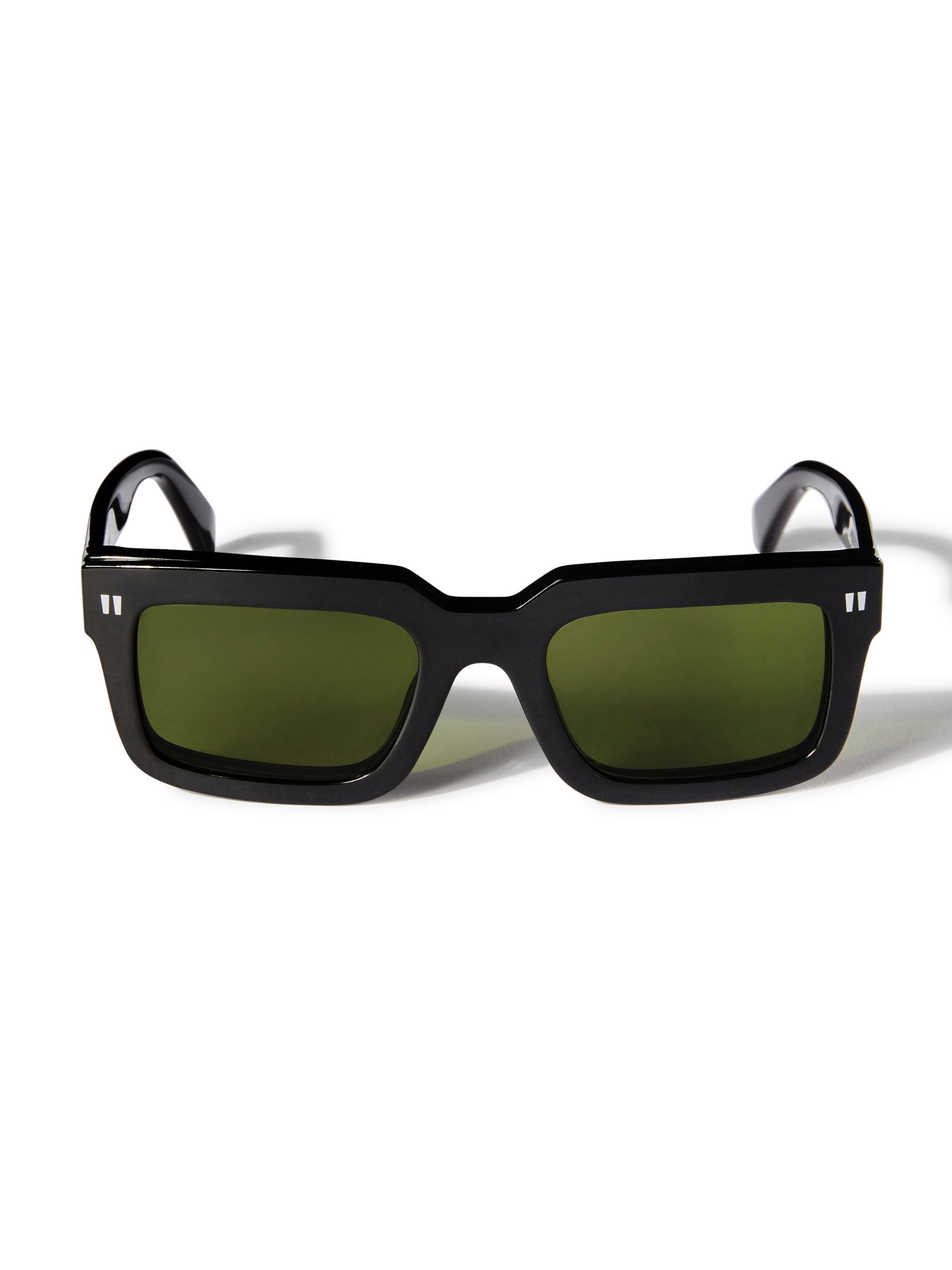 OFF WHITE Occhiali Da Sole Clip-On 2 Nero/Verde NERO OERI130C99PLA001